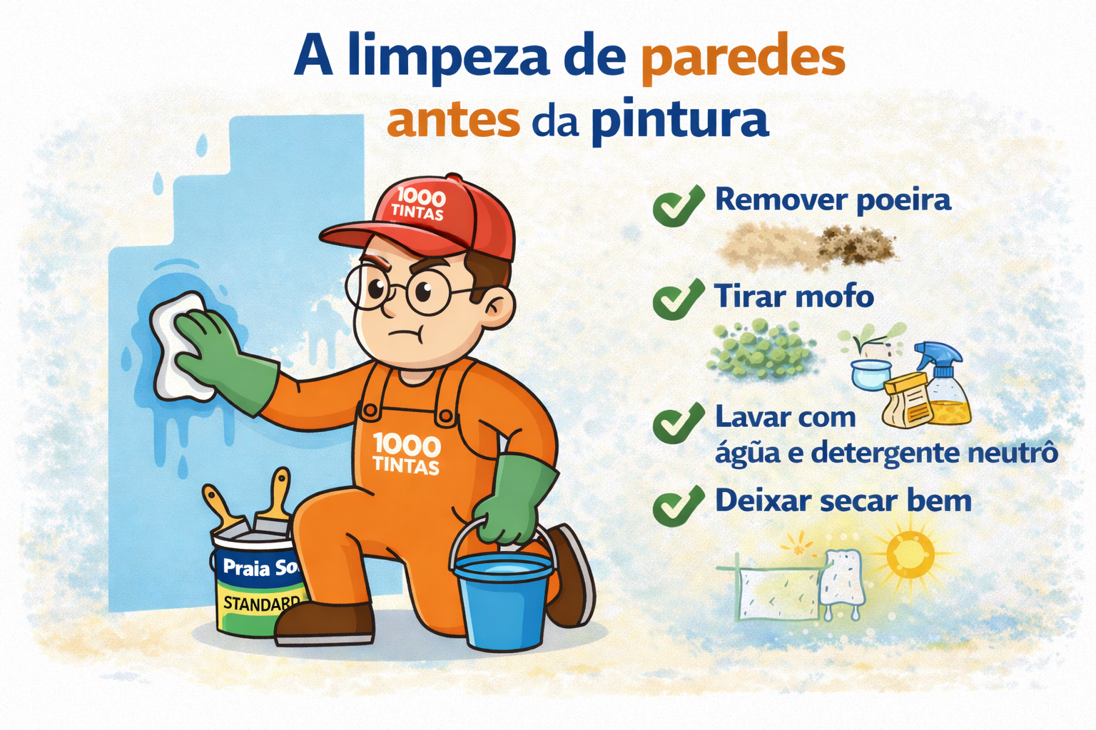 Limpeza das Paredes Antes da Pintura: Guia Completo